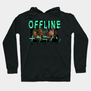 Vaporwave vibes | OffLine Hoodie